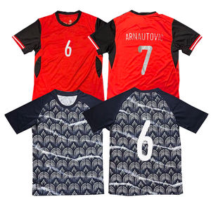 Camisetas de Fútbol al por Mayor 2627, Camiseta Deportiva de Manga Corta para Hombre, de Alta Calidad, Secado Rápido y Transpirable, Estilo Austriaco - Product Image 1