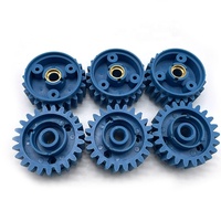 Pièces de rechange de haute qualité pour machine à filer à rotor en plastique Barmag, 23 dents, trou de 8 mm, extrémité ouverte