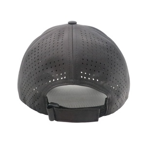 Gorra Deportiva Personalizada con Banda Elástica Absorbente de Sudor, Logotipo Impreso, Transpirable, Impermeable, de Poliéster, con Orificios Cortados con Láser, Perforada, para Golf - Product Image 4