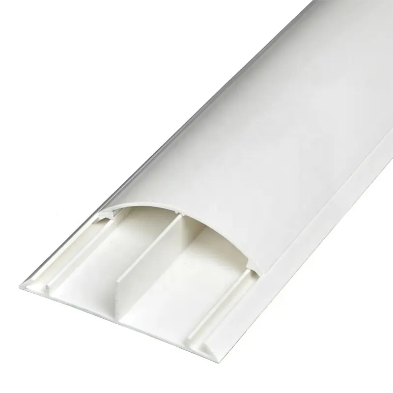 Involucri di cablaggio di Trunking del Pvc del condotto del cavo elettrico autoadesivo a grandezza naturale ignifughi con l'adesivo