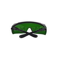Lunettes de sécurité certifiées CE EN207 avec monture en plastique TR90, laser à fibre 1500W 1064nm OD>7 pour machine de soudage laser LP-YHP-2