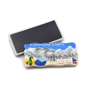 Custom Solid Personalised Souvenir 3D Poly Sicilia Resin <b>Fridge</b> Magnet - Product Image 3
