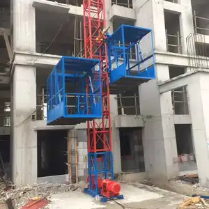 Thang Máy Nâng Hàng Vật Liệu Dọc Xây Dựng