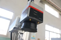 Máquina Portátil de Grabado Láser en Piedra, 20W Raycus 20QS, Tamaño 300*300MM, Escáner RC1001, Certificado CE Gratuito