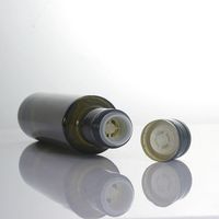 Bouchon à vis en plastique PE personnalisé de 31,5 x 24 mm avec insert verseur anti-déversement pour bouteilles d'huile d'olive (logo personnalisé)