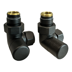 Supporto per Mobili ad Angolo Sinistro in Antracite 1/2\" 24x19\" 'HIGH STYLE BLACK' - Accessorio per Mobili - Product Image 1