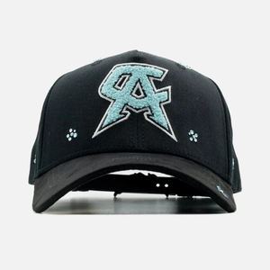 Casquettes de baseball Barbas X Canelo Alvarez avec logo brodé, visière incurvée, snapback, noires, chapeaux Barbas Murakami, vente en gros - Product Image 3