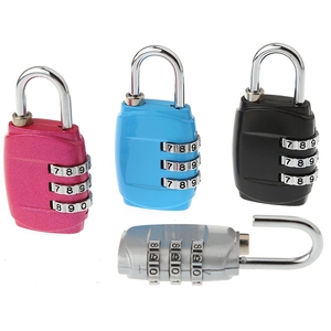 Cadenas de Gymnastique à Code 3 Chiffres, Étanche, en Alliage de Zinc, Antivol, <span class=keywords><strong>pour</strong></span> <span class=keywords><strong>Casier</strong></span> de Gym, Multicolore - Product Image 1