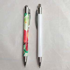 Рекламная авторучка с логотипом для сублимации, металлическая шариковая ручка для сублимации - Product Image 4