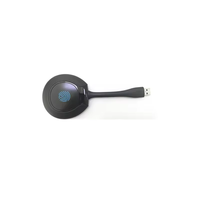 Pantalla de Videoconferencia de Alta Velocidad con Compartición Inalámbrica, Compatible con USB, Compartir Pantalla con un Clic, Espejo de Pantalla para Pizarras Inteligentes y Pizarras Interactivas