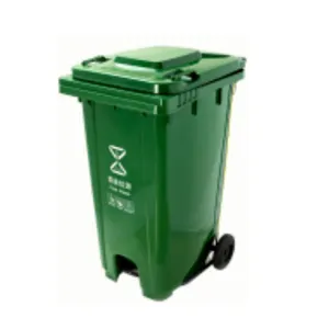 240L轮式环保功能和户外使用塑料垃圾箱