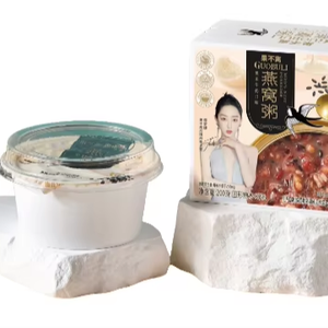 อาหารเอเชีย โจ๊กบำรุงสุขภาพแบบจีน พร้อมรับประทาน รังนก <span class=keywords><strong>ข้าว</strong></span>เหนียวดำ <span class=keywords><strong>นม</strong></span><span class=keywords><strong>ข้าว</strong></span>เหนียวดำ 200 กรัม*24 ถ้วย สำหรับผู้ใหญ่และ<span class=keywords><strong>เด็ก</strong></span> - Product Image 1