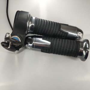 Xe đạp điện tay phải tay cầm điều khiển tốc độ tay ga + khóa không hiển thị máy gia tốc Ebike Nhiều màu - Product Image 5