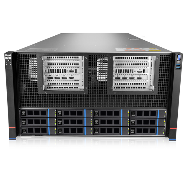 New GPU Model 6u 8 * 5090 GPU 8 PCIe5.0 X16 GPU Server G6660T5 with TDP up to 350W