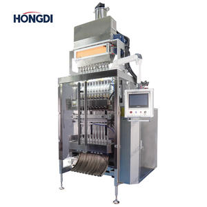 Máquina de llenado y sellado automático de polvo de alta eficiencia de 10 carriles con sellado trasero para bolsas y empaques de película - Product Image 1