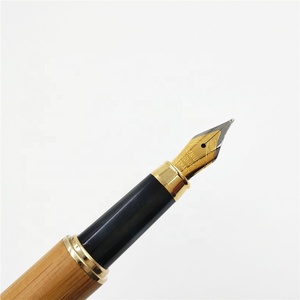 Penna stilografica e custodia <span class=keywords><strong>in</strong></span> bambù incisi regalo con penna <span class=keywords><strong>calligrafia</strong></span> ecologica con stampa logo - Product Image 3