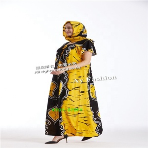 Vestidos africanos de talla grande Les, modelo D, para mujeres - Product Image 6