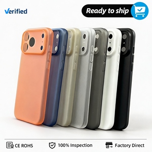 Coque de téléphone mate en gros, finition mate, 0,6 mm, PP solide et translucide, directement de l'usine, en stock, pour iPhone 18 Pro - Product Image 1
