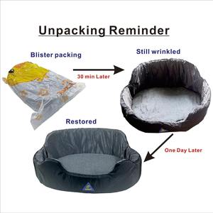 Beheizte und gekühlte Haustier matte mit abnehmbarem Bezug Rutsch festes wasch bares Hunde betts ofa für mittelgroße kleine Hunde - Product Image 3