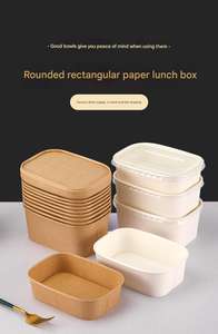 Offre Spéciale – Bol/Gobelet à Soupe en Papier Kraft Brun Écologique à Paroi Simple, Qualité Alimentaire, Idéal pour la Restauration à Emporter, le Pain et la Pizza - Product Image 5