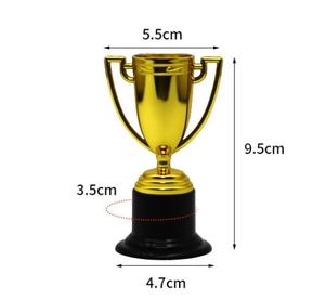 Trofeo a Forma di Stella, Mini Trofei Dorati, Premi per Bambini, Scelta di Premi per Adulti, Vincitori, Competizioni, Eventi Sportivi, Gadget per Feste - Product Image 6