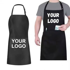 Promotion Custom Logo Printed Printed <b>Apron</b> <b>Bbq</b> <b>Aprons</b> for Men Novelty <b>Aprons</b> Men Women - Product Image 1