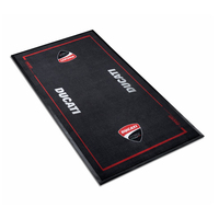 Tapis de sol absorbant l'huile pour garage de moto, avec support en caoutchouc PVC, tapis de protection pour fosse de réparation