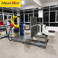 Posisioner Pengelasan 5 Sumbu Stasiun Ganda dengan Servo Rotary Fixture untuk Otomatisasi Pengelasan Robot
