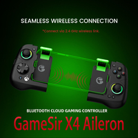 Controlador Gamesir X4 Aileron X4A, Controlador de Juegos Móvil Inalámbrico Portátil para XBOX, Android, PC, Joysticks Inalámbricos con Efecto Hall
