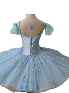 Custom Don Quixote due atti Shuizawa fata regina della foresta variazioni danza balletto tutù bambini adulti cielo blu abito da competizione - Product Image 4