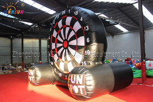 WINSUN Jeux sportifs gonflables, jeu de fléchettes de football, parcours d'obstacles gonflable en PVC - Product Image 6