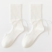 Chaussettes de yoga personnalisées avec logo, à bout ouvert, antidérapantes, avec cordon de serrage, pour la danse, le fitness, le pilates, pour femmes