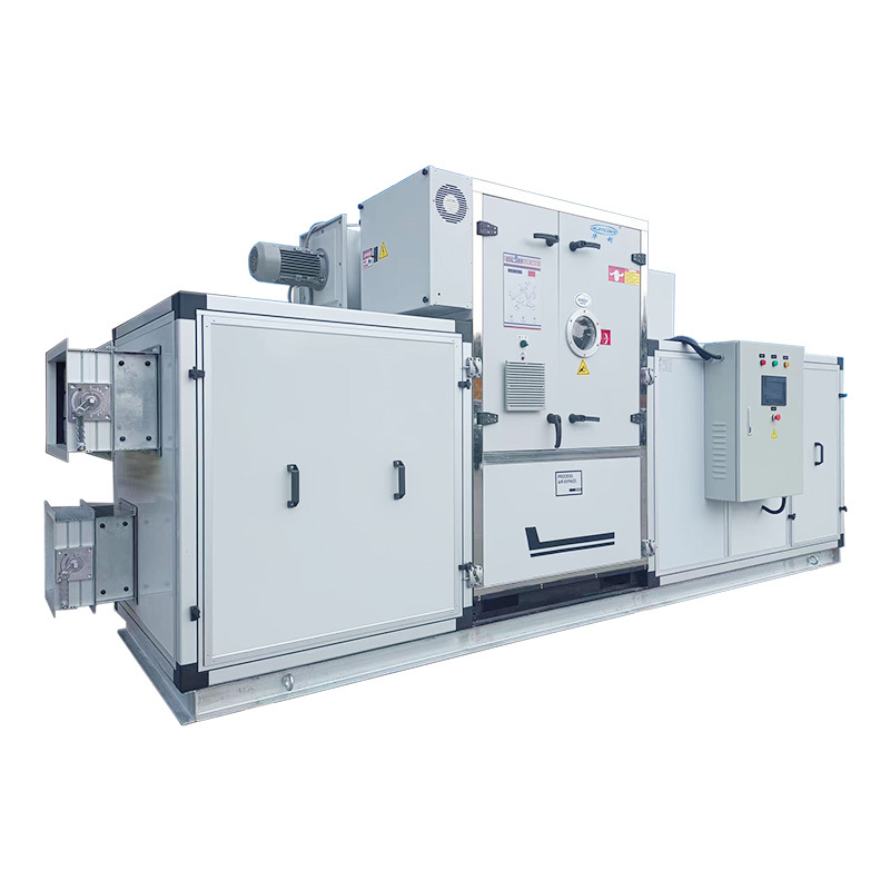 Industrial Desiccant Rotor Dehumidifier Air Handling Unit For Library