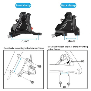 <span class=keywords><strong>Freno</strong></span> <span class=keywords><strong>de</strong></span> Disco Hidráulico para <span class=keywords><strong>Bicicleta</strong></span> <span class=keywords><strong>de</strong></span> Carretera <span class=keywords><strong>SHIMANO</strong></span> UR300, <span class=keywords><strong>Freno</strong></span> <span class=keywords><strong>de</strong></span> Montaje Plano BR-UR300, Palanca <span class=keywords><strong>de</strong></span> <span class=keywords><strong>Freno</strong></span> BL-MT200 con <span class=keywords><strong>Cable</strong></span>, Izquierdo Delantero, Derecho Trasero - Product Image 4