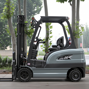 รถยกที่ได้รับการรับรองมาตรฐาน CE ขนาด 2/2.5 ตัน ใช้แบตเตอรี่ลิเธียม ออกแบบสำหรับทางเดินแคบ - Product Image 4