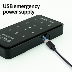 Black Keyless Electronic Password Cabinet <strong>Lock</strong> ABS <strong>Digital</strong> <strong>Keyboard</strong> <strong>Lock</strong> Suitable for Gym Lockers - Product Image 4