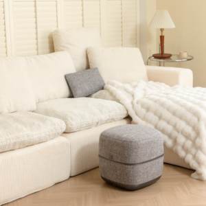 Masajeador Inalámbrico para Piernas y Pies Gris Inteligente para el Cuidado de la Salud Nuevo Diseño con Función Shiatsu de Amasamiento con Calor y Función de Otomana - Product Image 5