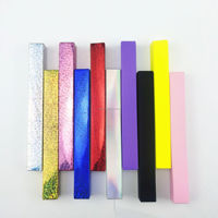 Boîte cadeau en papier rigide personnalisée, multicolores, pour emballage cosmétique, gloss à lèvres, mascara, emballage en carton