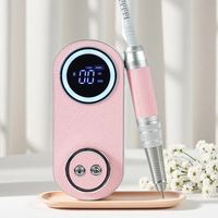 Machine à ongles professionnelle rechargeable 40000 tr/min, lime à ongles électrique portable sans fil, outil de manucure pour salon