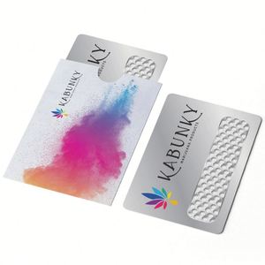 Nuevo Producto: Tarjeta de Visita NFC de Metal Negro Personalizada con Acabado Mate de Acero Inoxidable para Redes Empresariales Inteligentes Ntag215 - Product Image 6