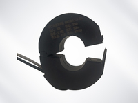 Transformateur de mesure de courant à noyau divisé à retour simple Série KHCT9D Ouverture 23mm Entrée 1~250A Sortie 1~500mA/AC 0~10V Plastique