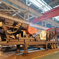 Le concasseur mobile à mâchoires le plus vendu 2026, portable, pour le concassage et la séparation du sable et de la pierre, prix usine Zhengzhou