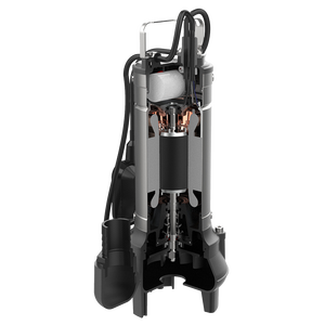 0.75kw 1HP không làm tắc nghẽn bán mở cánh quạt thép không gỉ nước thải chìm bơm nước sạch thoát nước bể phốt bơm - Product Image 2