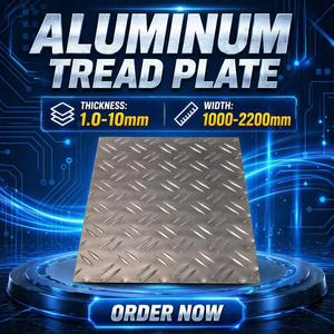 Placa de Aluminio Primaria de Calidad Marca Guangyun para Uso Automotriz, Serie con Superficie Grabada, Tecnología Patentada de Corte - Product Image 1