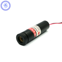 Module de Diode Laser à ligne rouge réglable 650nm 100mW 12V avec 12mm de diamètre