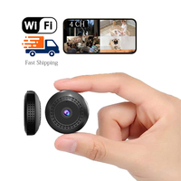 Caméra Wifi Intelligente Intérieure Sans Fil 1080P, Vision Nocturne, Grand Espace de Stockage 256 Go, 360° °   Mini caméra pour bébé à rotation manuelle