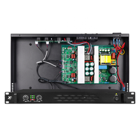 Amplificateur professionnel de classe D 450W*2 RMS, format 1U, numérique, 2 canaux, amplificateur de puissance à commutation