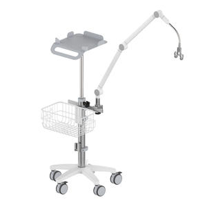 Bán chạy nhất bệnh viện di động icu giỏ hàng y tế <span class=keywords><strong>ECG</strong></span> máy xe đẩy với cánh tay Mùa Xuân - Product Image 3