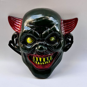 Horrible campana Joker máscara Halloween miedo payaso tocado cara demoníaca Cosplay aterrador fiesta Prop aterrador disfraz - Product Image 3