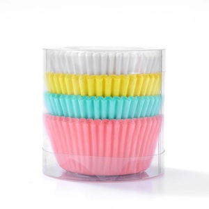 Wanlihao 100 unids/caja antiadherente a prueba de grasa Cupcake Liners hornear pastel molde <span class=keywords><strong>papel</strong></span> Muffin tazas - Product Image 5